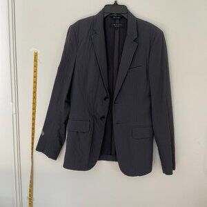 Rag & Bone Dark Blue Slim Fit Blazer